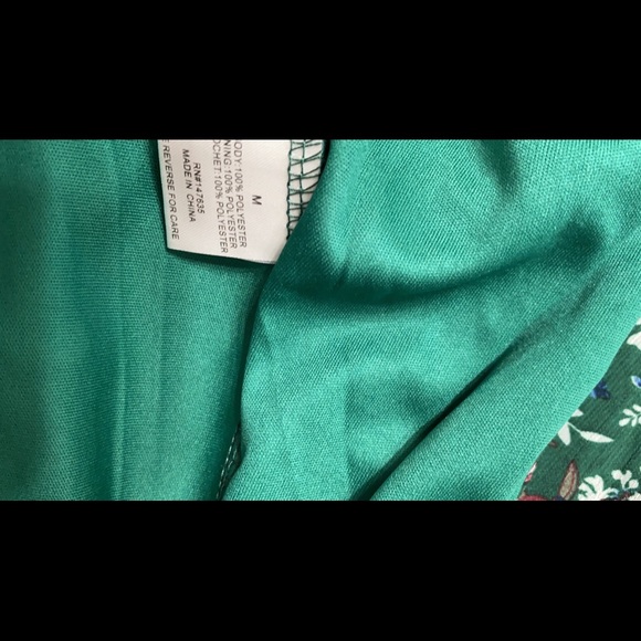 Free Generation long sleeve, teal dress, size M. - Picture 5 of 7